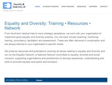 Tablet Screenshot of equalityanddiversity.co.uk